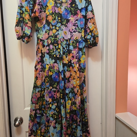 Johnny Was Cotton Maxi Dress - Picture 4 of 4